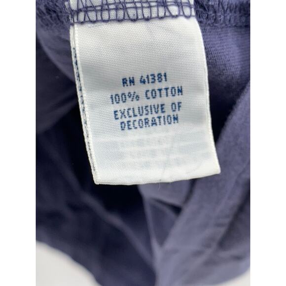 POLO RALPH LAUREN Men's Vintage Navy Blue Hooded Long Sleeve Sweatshirt SZ M - Picture 8 of 11